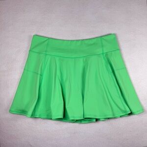 Sonoma High Rise Lime Green Sporty Flirty Tennis Skirt w/ Shorts Juniors XL NWT